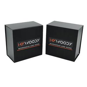 Tùy chỉnh màu giấy cứng nhắc các tông carton quần áo hat vận chuyển hộp Mũ bóng chày bao bì hộp nam châm - Product Image 2