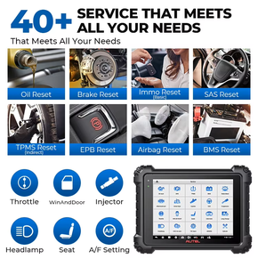 Escáner de Diagnóstico Universal Maxisys MS919 para Automóviles Diésel, Programación de ECU, Pantalla Táctil de 9.7 Pulgadas, Android 7.0, OBD-II de 16 Pines - Product Image 5