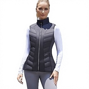 Chaleco Casual para Mujer, Tallas S-4XL, Largo Regular, Estilo Traje, Sin Mangas, Color Rojo y Negro, con Cierre, 100% Poliéster Transpirable - Product Image 2