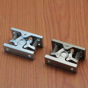 Heavy Duty <b>Door</b> Stopper Zinc Alloy <b>Spring</b> Latch Floor Mount Industrial Design Durable <b>Door</b> Catch - Product Image 2