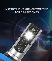 Asruex Phares antibrouillard P19 Accessoires de voiture Ampoules Led vente en gros 25W 2500LM 6500K systèmes d'éclairage automatique blanc