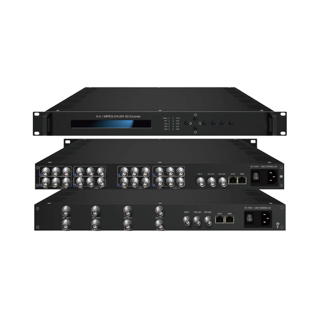 Digital TV Headend Device Hotel Solution MPEG-2 SD IPTV Streaming Iptv Encoder