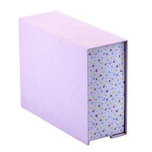 Custom <b>Paper</b> Cardboard Photo <b>Storage</b> <b>Boxes</b> Baby Shoe Packaging Box with PVC clear Window - Product Image 6