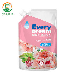 Bolsa Doypack Personalizada de Plástico de Alta Barrera con Boquilla para Líquidos de Lavado, <span class=keywords><strong>Detergente</strong></span>, Jabón de Manos, Bolsa Mylar - Product Image 1