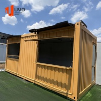Conception portative de magasin de conteneur d'espace au détail préfabriqué modulaire personnalisé de conteneur de magasin pour la flexibilité