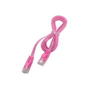 Phẳng vá dây cáp CAT5e CAT6 cat6A Ethernet <span class=keywords><strong>Jumper</strong></span> dây rắn/bị mắc kẹt CU/CCA/hcca/ccag với mạ Vàng <span class=keywords><strong>RJ45</strong></span> nối <span class=keywords><strong>8P8C</strong></span> - Product Image 3