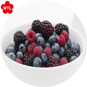 Nuovo raccolto di massa congelati acai berry blackberry fragola mirtillo IQF frutta Congelato frutti di Bosco misto prezzo