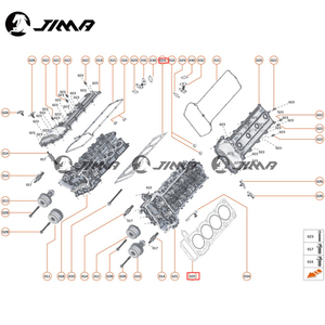 Junta de Culata Izquierda/Derecha para McLaren <span class=keywords><strong>720S</strong></span> OEM 14FA229CP 14FA230CP, Junta de Cilindro de Motor - Product Image 3