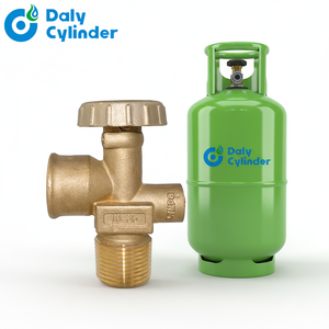Vanne de sécurité à bille haute pression en laiton pour bouteille de <span class=keywords><strong>gaz</strong></span> GPL, port 3/4 pouces, vente chaude, fournie par l'usine DALY - Product Image 1