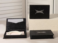Boîtes cadeaux magnétiques en gros, boîtes de présentation de bijoux de luxe en forme de livre à couvercle rabattable pour colliers, bagues, boucles d'oreilles, bracelets