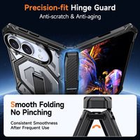 Funda Magnética Plegable para Teléfono con Soporte Vertical Oculto, Protección Total a Prueba de Golpes para iPhone 18 Ultra iPhone 18 Fold