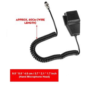 Handheld CB Radio <b>Mic</b> 4 Pin Talkie Hand <b>Mic</b> Car CB Talkie Transceiver Microphone Handheld <b>Mic</b> for PR240 PR245 PR350 PR375 PR550 - Product Image 5