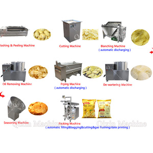 50 Kg/giờ Giá Rẻ Mini Khoai Tây Chiên Máy Làm/Chi Phí Thấp Khoai Tây Chiên Máy Làm - Product Image 2