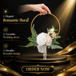 Ghirlanda di Fiori Artificiali Realistici <span class=keywords><strong>in</strong></span> Plastica per Porta d'Ingresso, Cucina, Sala da Pranzo, Decorazione da Parete per la Casa - Product Image 1