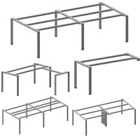 Table cadres de base restaurant industriel bureau table cadre pieds