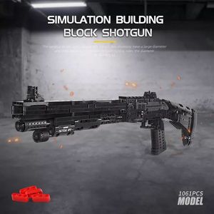 Mould <span class=keywords><strong>King</strong></span> 14003 1061 Piezas Serie Militar Escopeta Benelli M4 Juguete de Bloques de Construcción Modelo Técnico Educativo Regalo Festivo - Product Image 5