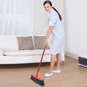 Escoba Esquinera Súper Grande <span class=keywords><strong>de</strong></span> Ángulo Amplio, Fácil <span class=keywords><strong>de</strong></span> Montar, Ideal para Hogar, Cocina, Habitación, Oficina, Vestíbulo, Pisos, Recogida <span class=keywords><strong>de</strong></span> Pelo <span class=keywords><strong>de</strong></span> Mascotas, etc. - Product Image 3
