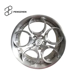 Pengzhen Hotsale Brushed Clearly Surface Forged Alloy Wheel 18 Inch 5x114.3 5x110 4x100 For Mazda Glof Alfa Romeo