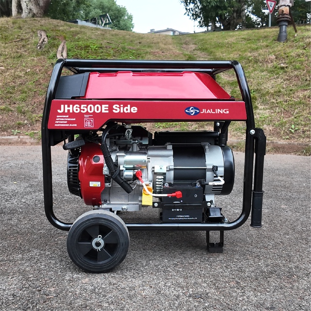 Portable Electric Power Generator Gasoline 5kw 5.8kva 230v Single Phase Petrol Generators for Home Outdoor Camping