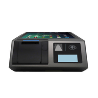 Android 11 Wifi Desktop 10,1 ''Todo en uno Pos Equipo de impresora Tablet Smart Android Pos Terminal HCC-A1180A