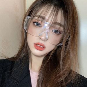 Clear Pc Safety Glasses Full Frame Anti Fog <b>Polycarbonate</b> Lens UV400 Protection For Construction Site Dust Debris - Product Image 1