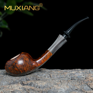 Muxiang Handmade Briar Pipe Free Type 3mm Filter Men's Smoking Accessory - Product Image 2
