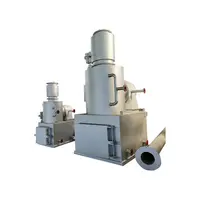 Direkte Hersteller Abfall Kunststoff Pyrolyse Maschine Rauchfreien Verbrennungsanlage Abfall Behandlung Maschinen