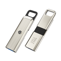 Unidad Flash USB Oficial Nueva de 256 GB/512 GB, Metálica, USB 3.2 de Alta Velocidad, OTG Tipo-C, Encriptada, con 3 Años de Garantía - Venta al por Mayor en China