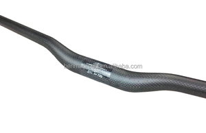 <span class=keywords><strong>Manillar</strong></span> de Bicicleta de Fibra de Carbono para Bicicleta de Montaña, 31,8 mm, 58 cm-76 cm, Negro Mate Brillante - Product Image 4