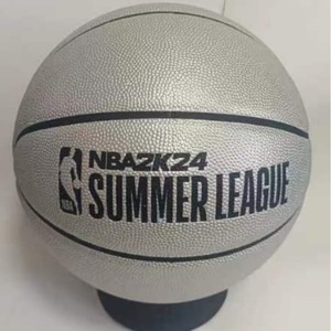 Ballon de basket <span class=keywords><strong>NBA</strong></span> en cuir PU résistant à l'usure, or/argent/bleu, pour intérieur/extérieur, taille 7 - Product Image 3
