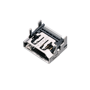 Trung Quốc Mup 2.1 Ngang 19 P <span class=keywords><strong>Mini</strong></span> Ổ Cắm Kết Nối Adapter Với Shell Pin Chiều Cao 6.2 Mm Micro <span class=keywords><strong>HDMI</strong></span>-Tương Thích Chủ/Nhà Ở - Product Image 3