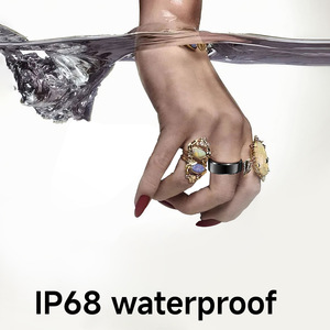 Heart Rate Tracking Sleep Pedometer Blood Oxygen Monitoring Waterproof Sports Smart <b>Ring</b> - Product Image 4