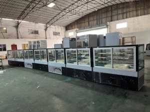 5ft porte en verre doux affichage gâteau vitrine refroidisseur comptoir boulangerie boutique meubles vitrine gâteau vitrine vitrine - Product Image 3