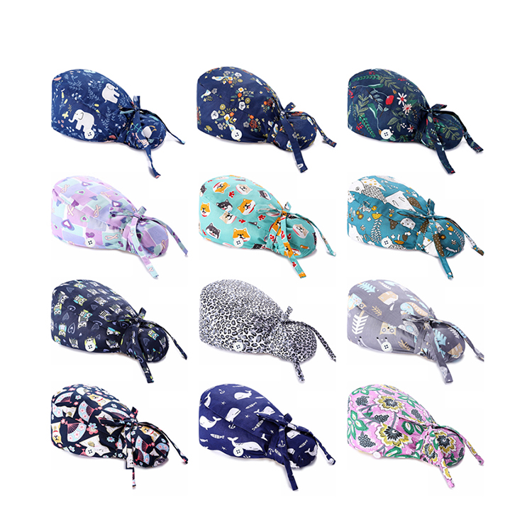 Высокое качество пользовательских шапочка медсестры шапки для мужчин и женщин в различных цветах, косметичка, головные уборы