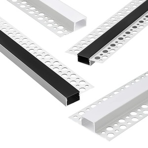 Cartongesso LED profilo in <span class=keywords><strong>alluminio</strong></span> per soffitto incasso estrusione per Led striscia di luce di irrigazione gesso canale in lega di <span class=keywords><strong>alluminio</strong></span> - Product Image 2