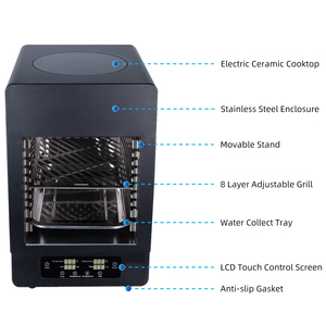 <span class=keywords><strong>Forno</strong></span> <span class=keywords><strong>Elettrico</strong></span> Commerciale da Banco per Pizza JingXin 800 ° Griglia Doppia per Pizza e Bistecche <span class=keywords><strong>con</strong></span> Preriscaldamento Rapido per Ristoranti e <span class=keywords><strong>Cucine</strong></span> - Product Image 6