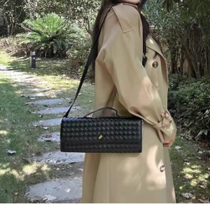 אופנה זמש עור אמיתי יוקרתי תיקים ארוגים לנשים טרנטרנדיות תיקים לנשים טרנטרנדיות תיקים - Product Image 6