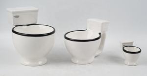 Nouveauté <span class=keywords><strong>tasse</strong></span> à café en céramique avec design de siège de toilette drôle 350ml capacité Gag cadeau pour fête adulte humour tasses pour hommes et femmes - Product Image 6