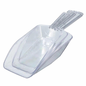 ชุดตักเมล็ดถั่วพลาสติก C181 3 ชิ้น/ชุด ที่ตักน้ำแข็ง อุปกรณ์ครัว ที่ตักแป้ง ขนม ของหวาน ที่ตักสำหรับงานปาร์ตี้ บุฟเฟ่ต์ - Product Image 1