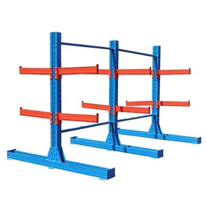 Manufacturer Factory Heavy-Duty Cantilever Rack Storage System Industri Shelving for Pipe Tube Industrial Stacking Racks Shelves