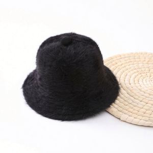 Autumn Winter New Long Rabbit Fur Bucket <b>Hat</b> Thickened Warm Plush Fisherman <b>Hat</b> - Product Image 5