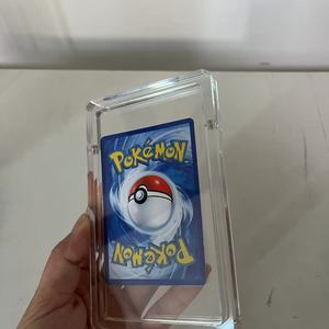 pokemon plastic card holder Amazon.com: Monster Protectors Hard Plastic Top Loaders Compatible with  Pokémon Trading Cards (50 Count 3