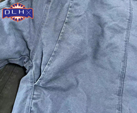 Veste de travail en toile de coton épaisse personnalisée pour homme, style Detroit oversize, streetwear, broderie sur le devant