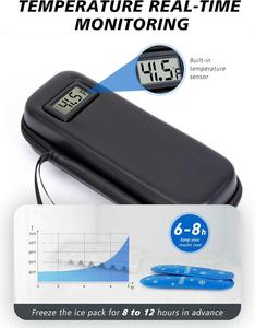Estuche Refrigerador de <span class=keywords><strong>Insulina</strong></span> EVA con Pantalla Electrónica - Refrigerador Portátil para Diabéticos <span class=keywords><strong>sin</strong></span> Hielo - Product Image 3