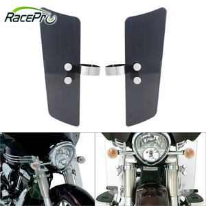 RACEPRO moto vento forcella deflettore aria per Honda Shadow per Yamaha Road Star V-Star per <span class=keywords><strong>Suzuki</strong></span> Boulevard per Kawasaki <span class=keywords><strong>Vulcan</strong></span> - Product Image 2