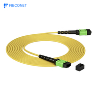Câble Trunk Fibre Optique OS2 12 Cœurs à Faible Perte d'Insertion 0.15dB pour Centre de Données 400G 800G 2m MPO Monomode
