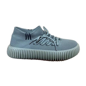 Nuovo stile a forma di biscotto suola in maglia con colletto elastico superiore scarpe casual <span class=keywords><strong>da</strong></span> <span class=keywords><strong>donna</strong></span> - Product Image 4