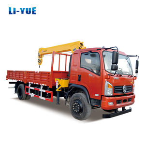 Dongfeng 4x2 170 HP Cummins Moteur 5 Tonnes camion À <span class=keywords><strong>Benne</strong></span> Basculante avec <span class=keywords><strong>Grue</strong></span> Montée - Product Image 5