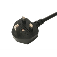 Vente en gros de prises électriques britanniques BS1363 à 3 broches, 13A 250V AC, avec conducteur en cuivre pur pour usage résidentiel