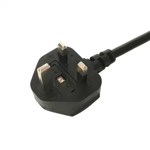 Wholesale uk bs1363 3 pin fuse mains plug,british 13a 250v ac power plug